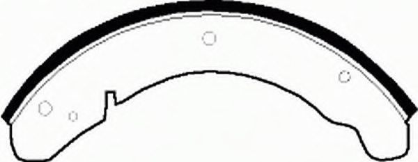 FERODO FSB11 Brake Shoe Set